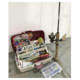 Spider Stinger rod and reel & loaded tacklebox