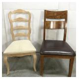 Two dining chairs