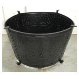 Metal outdoor fire place base