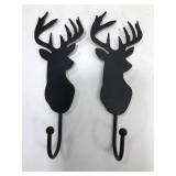 Metal deer hooks
