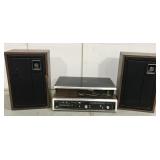 Vintage Zenith Allegro stereo system