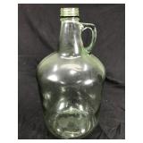 Vintage glass gallon jug