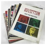 Rock ‘n’ roll music book collection