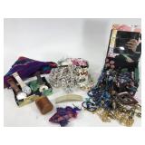 Costume jewelry and watch collection