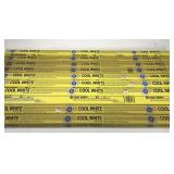 Lot of 10 new 36 inch GE fluorescent bulbs