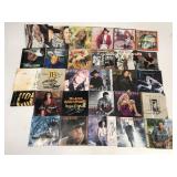 Collection of country music signed cd inserts