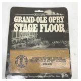Genuine Grand Ole Opry stage floor