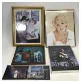 Country music Autographed framed photos