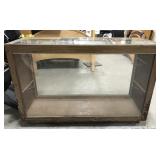 Antique display counter cabinet