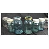 Vintage mason jar lot