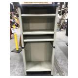 Plastic storage shelf