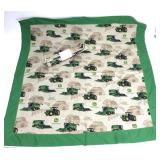 Handmade John Deere baby blanket