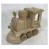 Wooden Tonka train