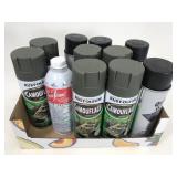 Spray paint lot
