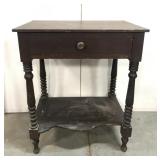 Antique telephone table