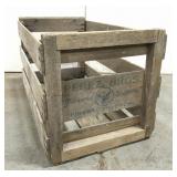 Vintage Perez Bros. produce crate