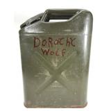 Vintage military Jerry canister