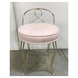 Vintage vanity stool