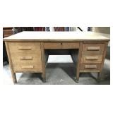 Vintage wood desk