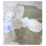 Vintage linens and King size duvet cover