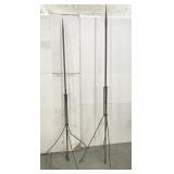Pair of old lightning rods
