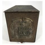 Vintage Drugpak prescription box