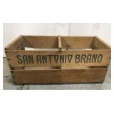 San Antonio Brand vintage produce crate