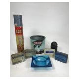 Vintage tins box lot