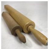 Pair of primitive rolling pins