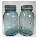 Ball blue mason jars