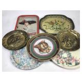 Vintage tray collection