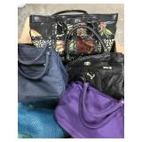 Collection of assorted purses