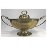 Nora Fenton brass silverplate urn