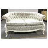 Vintage refinished loveseat