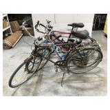 Lot of 4 bikes