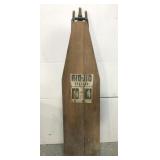 Vintage Rid-Jid wood ironing board