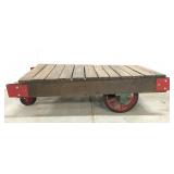 Refurbished rail cart