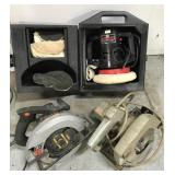 Craftsman buffer/polisher & two circular saws