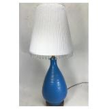 Blue MCM lamp
