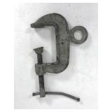 Old C clamp w/ ring hook