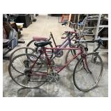 Lot of 3 bicycles