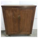 Vintage two door cabinet