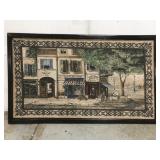 Framed tapestry