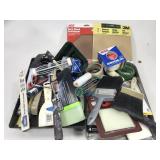 Painting tools and sandpaper lot