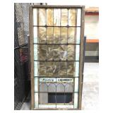 Large stained glass window