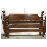 Vintage wood bed