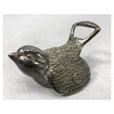 Vintage metal bird bottle opener