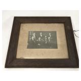 Antique framed photo