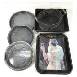 Metal tray collection