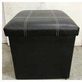 Ottoman with storage and Afghan